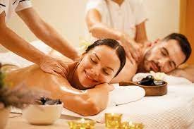 Couple enjoying relaxation therapy at "The Sofitel Wellness Spa Hyderabad”